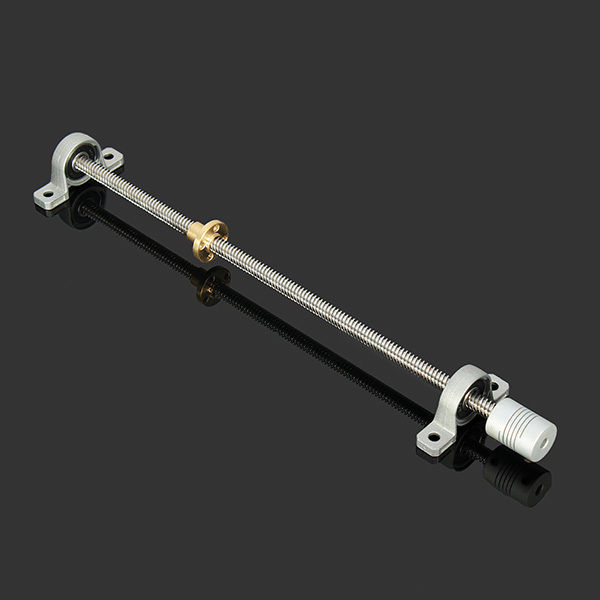 T8 300MM STAINLESS STEEL LEAD SCREW SET
(SCREW/NUT/BRECKET/SHAFT/COUPLING)
T8 500MM STAINLESS STEEL LEAD SCREW SET
(SCREW/NUT/BRECKET/SHAFT/COUPLING)