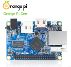 ORANGE PI ONE
H3 QUAD-CORE SUPPORT UBUNTU LINUX AND BEYOND RASPBERRY PI2
(H3 QUAD-CORE CORTEX-A7 H.265/HEVC 4K)
(512M  DDR3)(SHARED WITH GPU)