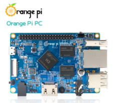 ORANGE PI PC
UBUNTU LINUX ANDANDROID MINI PC BEYOND RASPBERRY PI2
(H3 QUAD-CORE CORTEX-A7 H.265/HEVC 4K)
(1GB  DDR3)(SHARED WITH GPU)