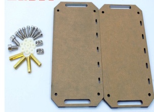 LASER ENGRAVING CONTROL BOARD WOOD ENCLOSURE