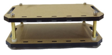 LASER ENGRAVING CONTROL BOARD WOOD ENCLOSURE