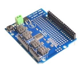 ARDUINO 16 CHANNEL SERVO SHIELD 12BIT PWM RESOLUTION