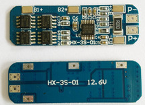 3S 10A LI-ION LITHIUM  18650 BATTERY CHARGER PROTECTION BOARD 11.1V/12.6V BMS