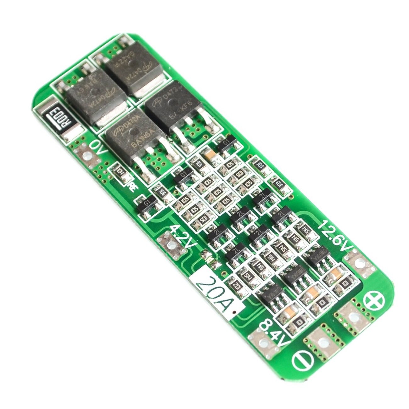 3S 20A LI-ION LITHIUM  18650 BATTERY CHARGER PROTECTION BOARD 11.1V/12V/12.6V BMS
ANTI-OVERCHARGE