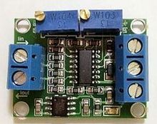 VOLTAGE TO CURRENT MODULE
SIGNAL CONVERSION CONDITIONING 
0-3.3V TO 4-20MA
0-5V TO 4-20MA
0-10V TO 4-20MA