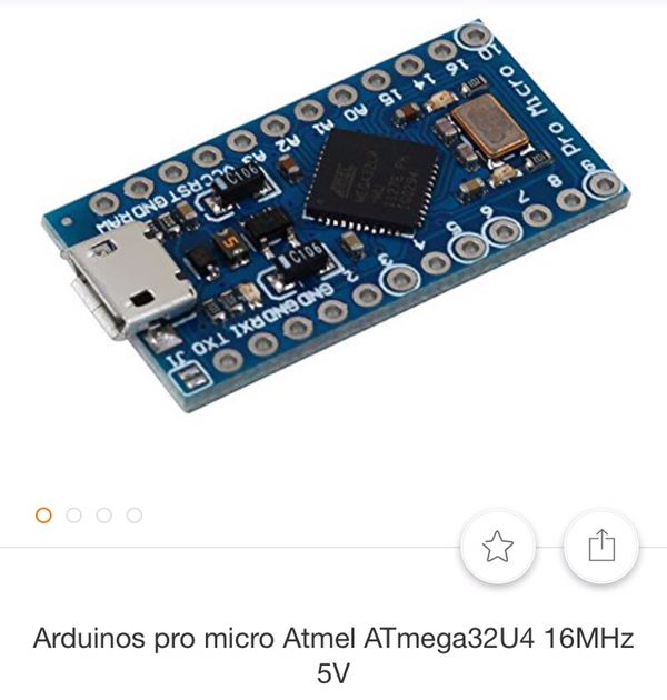 LEONARDO PRO MICRO ATMEGA32U4 16MHZ 5V