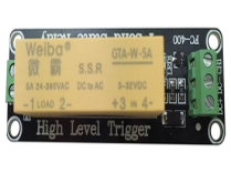 1WAY 3-32V HIGH LEVEL TRIGGERSOLID STATE RELAY MODULE
1CHANNEL 3-32V HIGH LEVEL TRIGGERSSR MODULE
5A 250V
FOR ARDUINO UNO R3 (FC-400)