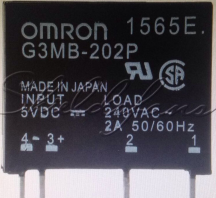 G3MB-202P DC 5V SOLID STATE RELAY 

G3MB-202P DC 12V SOLID STATE RELAY 
SSR