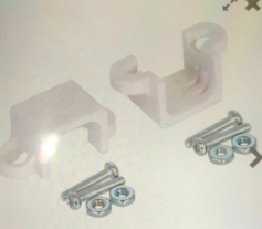 N20 GEAR MOTOR FIXED MOUNT WITH SCREW & NUT