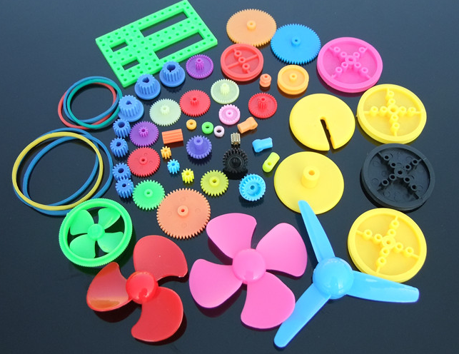 55PCS COLOUR PLASTIC GEAR MOTOR 
GEAR GEARBOX ROBOT SHIP CAR AIRCRAFT RC PLANE DIY ACCESSORIES