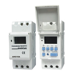AHC15A WEEKLY PROGRAMMABLE TIMER
240V DIN RAIL DAILY AND WEEKLY PROGRAMMABLE TIMER
LCD DIGITAL TIMER

AHC15A WEEKLY PROGRAMMABLE TIMER 12V

AHC15A WEEKLY PROGRAMMABLE TIMER 24V
