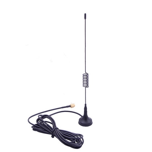 SMA MALE MAGNETIC BASE EXTERNAL GSM GPRS ANTENNA 7DBI, 900/1800MHZ WITH CABLE 3M
