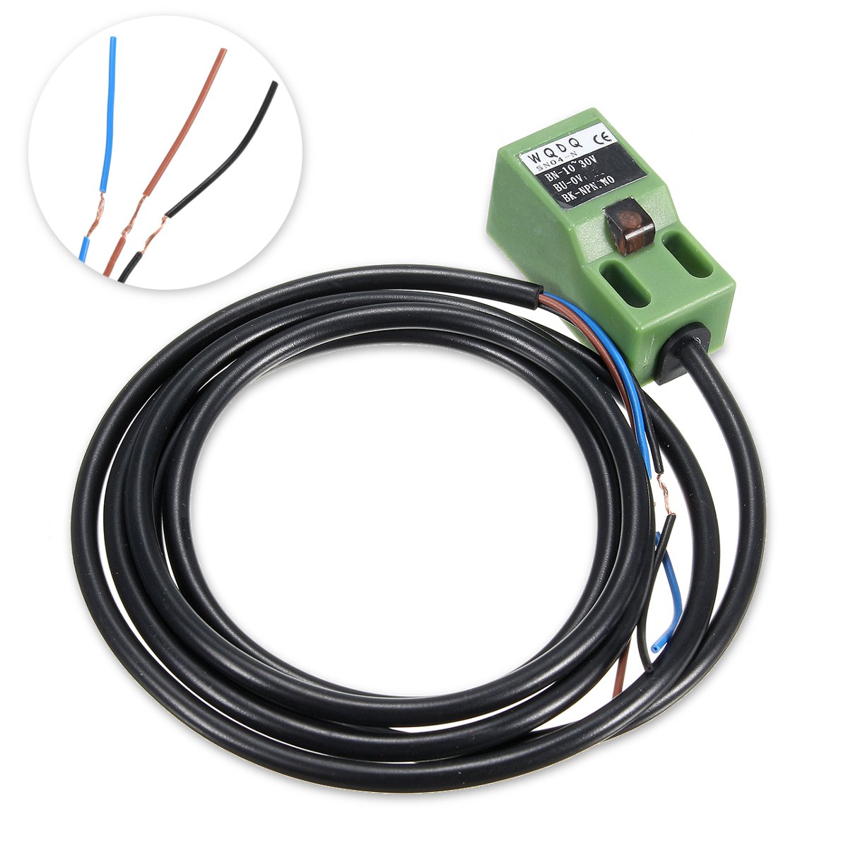 SN04 N 5MM INDUCTIVE PROXIMITY SENSOR 
NPN NO DC 10-30V
SN04 P 5MM INDUCTIVE PROXIMITY SENSOR 
PNP NO DC 10-30V