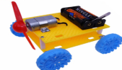 MINI WIND POWER CAR DIY