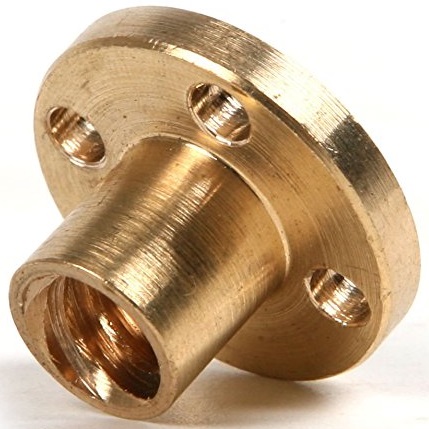 T8 LEAD SCREW BRASS NUT
 8MM PITCH 2MM