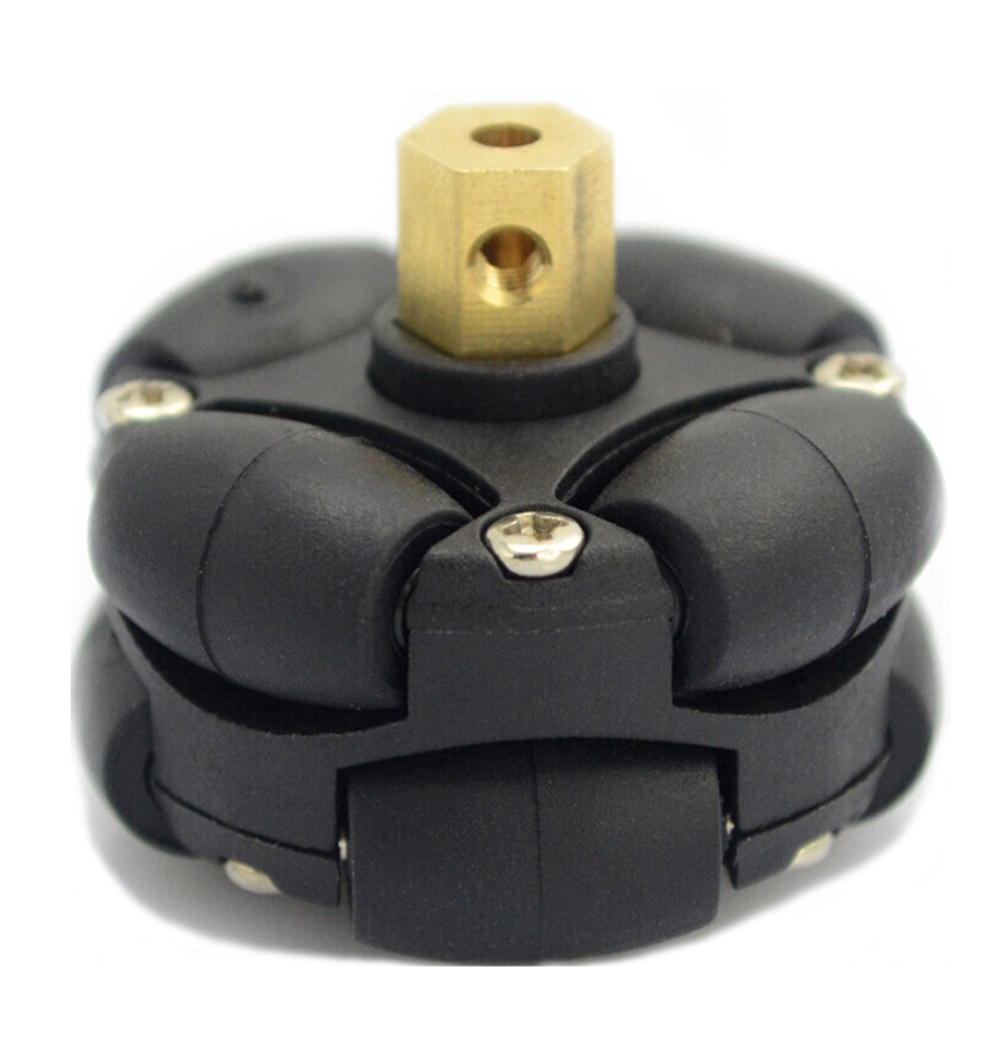 MLUTI DIRECTION OMNI WHEEL 38MM 1.5” 3MM 4MM MOUNTING COUPLINGS 
FOR ROBOT