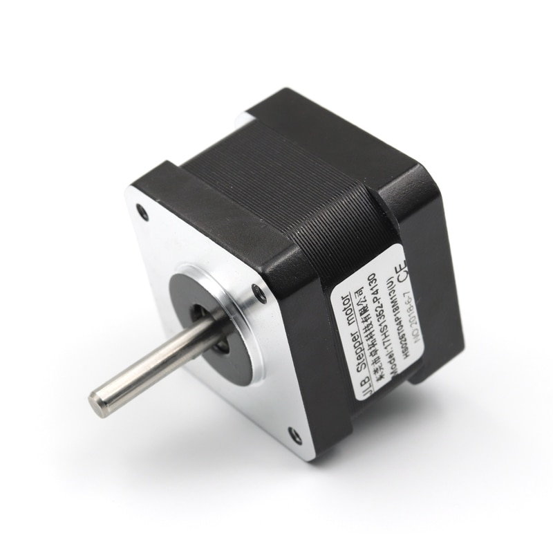 (NEMA 17 FRAME SIZE 42X42MM)
42MM (1.8°) STEPPER 
MOTOR(17HS1352-P4130)

42MM (1.8°) STEPPER 
MOTOR(17HS1538-P4170)

42MM (1.8°) STEPPER 
MOTOR(17HS1910-P4170) BLACK

42MM (1.8°) STEPPER 
MOTOR(17HS1910-P4170) SILVER

42MM (1.8°) STEPPER 
MOTOR(17HS3430)

42MM (1.8°) STEPPER 
MOTOR(17HS4401)

42MM (1.8°) STEPPER 
MOTOR(17HS2310-P4120)

42MM (1.8°) STEPPER 
MOTOR(17HS3401)

42MM (1.8°) STEPPER 
MOTOR 
28NCM 0.4A 1.84 WIRE