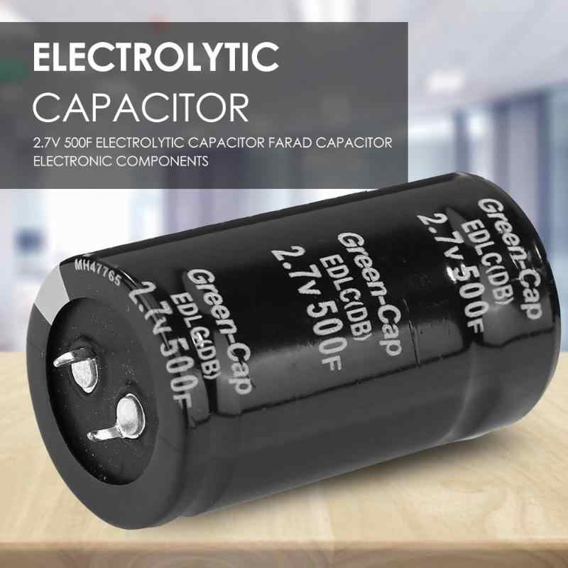 500F-2.7V DOUBLE LAYER CAPACITORS