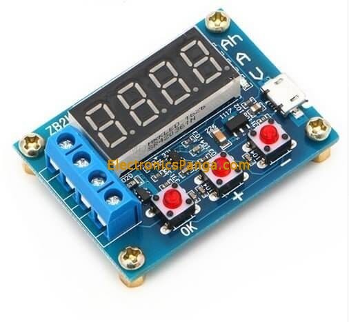 BATTERY TESTER MODULE 
BATTERY CAPACITY METER DISCHARGE TESTER FOR18650