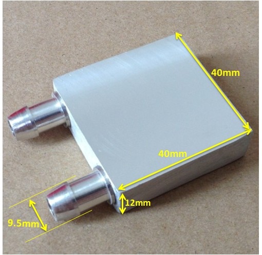 WATER BLOCK THERMOELECTRIC COOLER RADIATOR
40X40X12