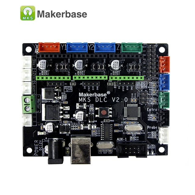MAKERBASE CNC SHIELD CONTROLLER 
MOTHER BOARD MKS DLC GRBL ENGRAVING LASER CONTROL BOARD DIY CNC USB 3 AXIS STEPPER MOTOR DRIVER