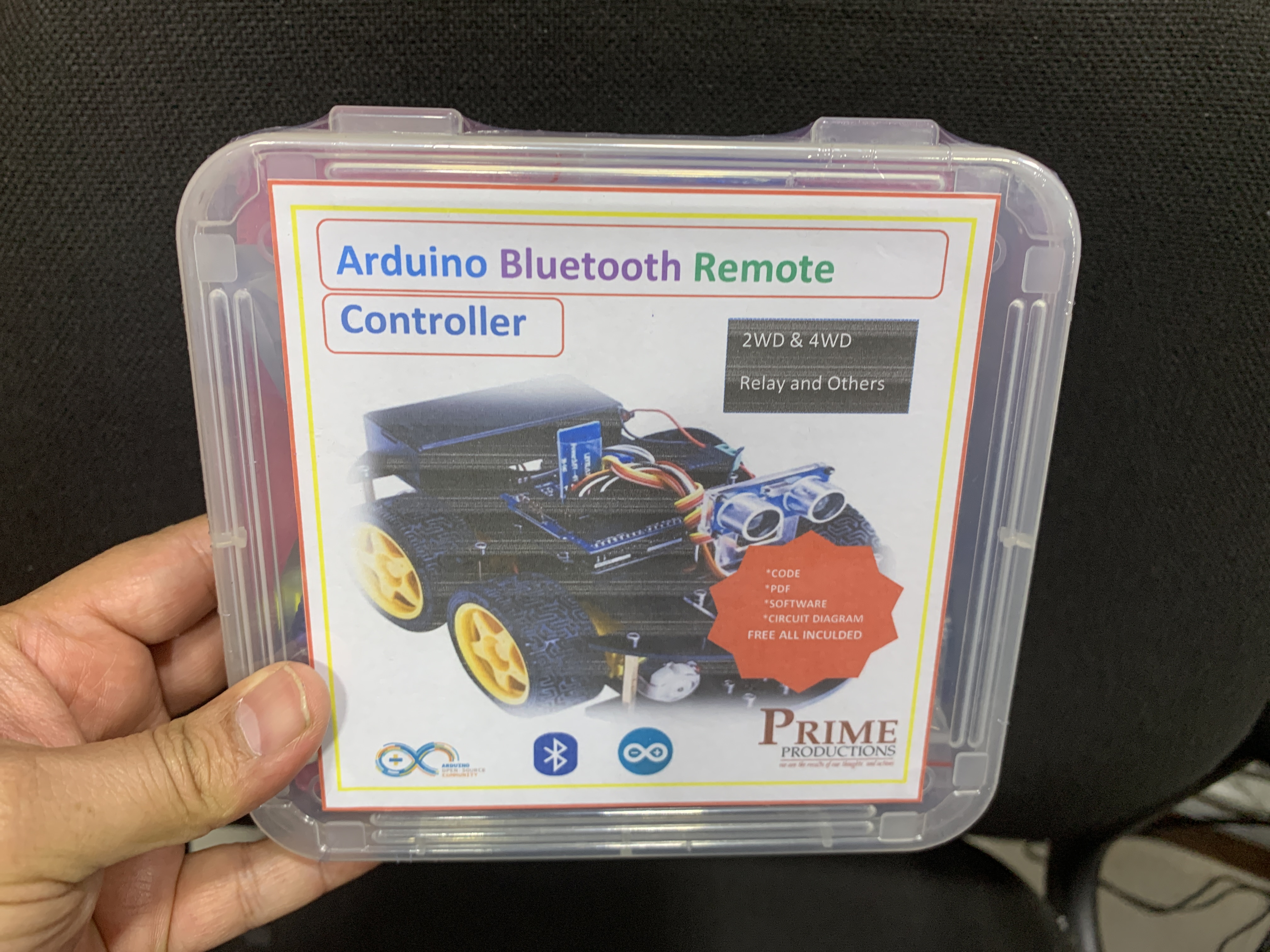 ARDUINO BLUETOOTH REMOTE CONTROLLER