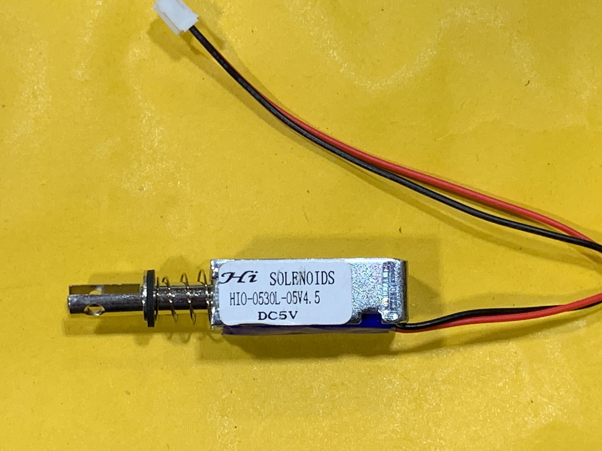SOLENOID SWITCH 5V
(0530L-05A4.5)