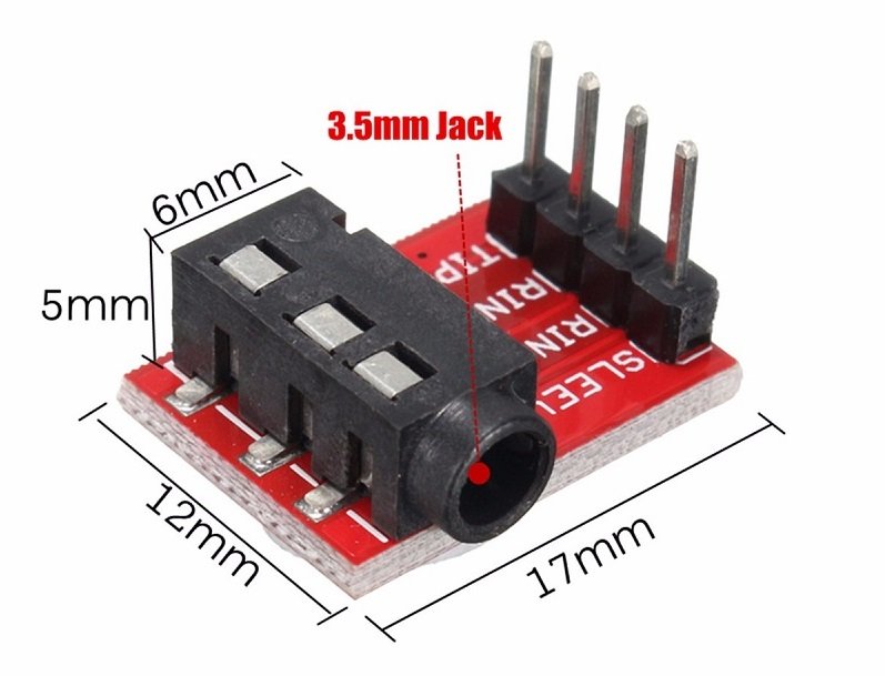 3.5MM TRRS SOCKET EXPANSION MODULE