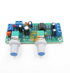 NE5532 SUBWOOFER PREAMPLIFIER MODULE 
12-24VDC PRE-AMP LOW-PASS FILTER