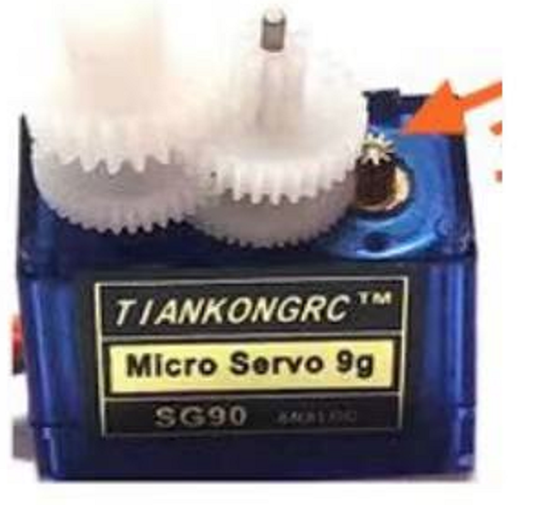 MICRO SERVO MOTOR METEL+PLASTIC WHEEL (SG90) TIANKONGRC