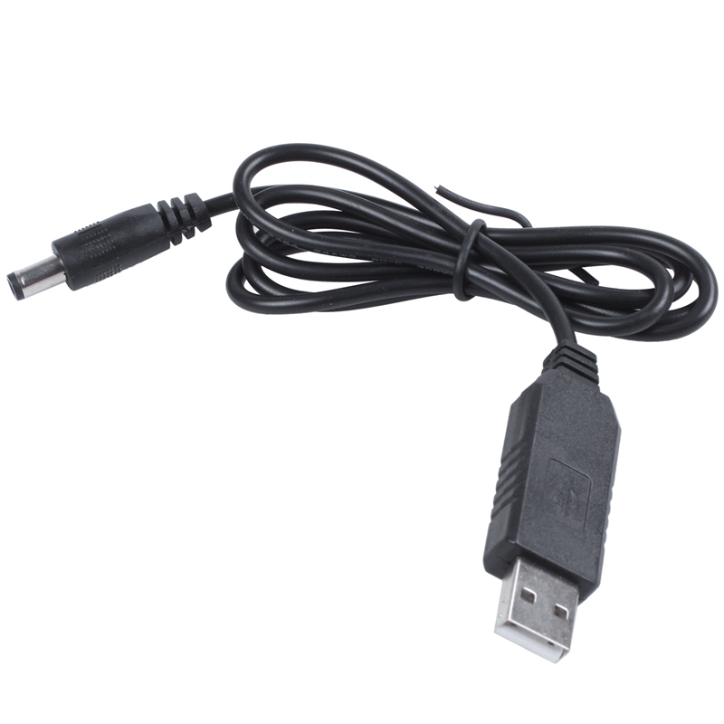 USB TO DC JACK CORD 5V-12V