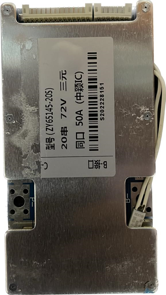 20S 50A 72V LI-ION LITHIUM  18650 BATTERY CHARGER PROTECTION BOARD