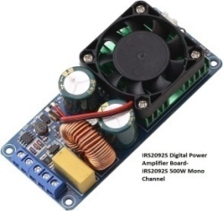 500W IRS2092S DIGITAL POWER AMPLIFIER BOARD