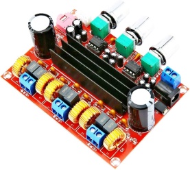 TPA3116D2 DC 12-24V 200W 3 CHANNEL CLASS D POWER AMLIFIER BOARD HIGH POWER BASS SPEAKER