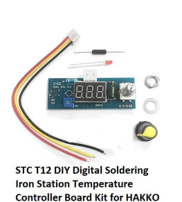 STC T12 DIY DIGITAL SOLDERING IRON STAION TEMPERATURE CONTROLLER BOARD KIT FOT HAKKO