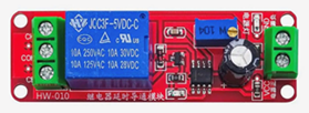 5V DELAY TIMER MONOSTABLE SWITCH RELAY MODULE NE555 CAR OSCILLATOR