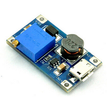 MT3608 DC DC STEP UP BOOST CONVERTER MODULE 
WITH MICRO USB 2-24V TO 5-28V 2A
