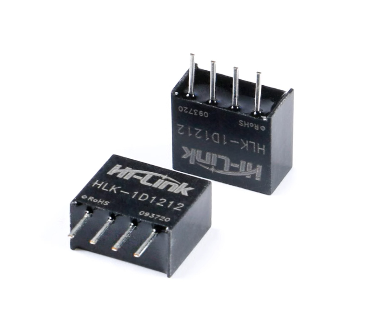 MINI POWER SUPPLY MODULE
HLK- B0505S-1WR3
5V TO 5V 200MA 1W 
HLK-B2405S-1WR3
24V TO 5V 200MA 1W
HLK-B1212S-1WR3
12V TO 12V 84MA 1W