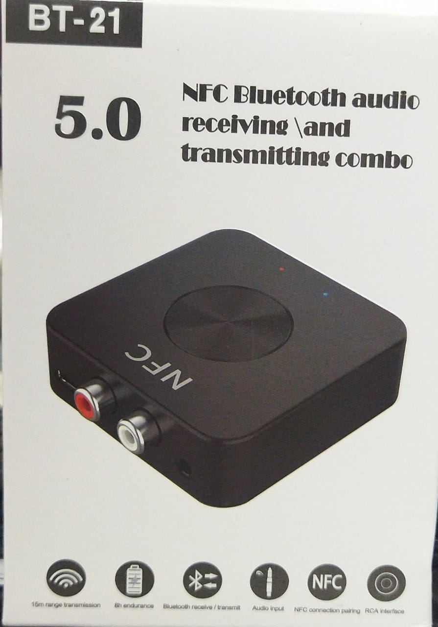 NFC BLUETOOTH 5.0 TRANSMITTER RECEIVER (BT-21)